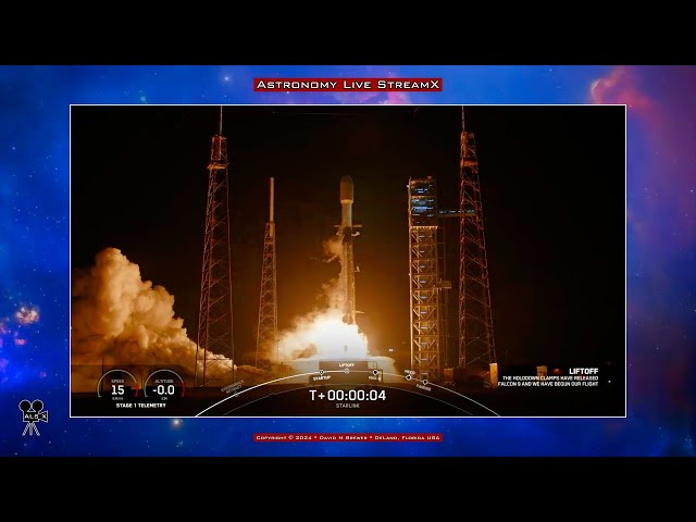 🚀 SpaceX Falcon 9 - Starlink Group 6/37 - Cape Canaveral, FL - January 14, 2023 - 4K HDR 60 FPS 🚀