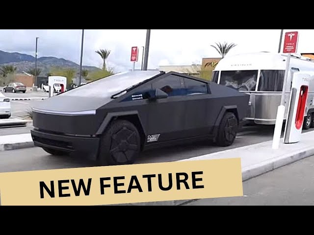 Tesla Adds New Feature To Cybertruck, Improves Supercharger Experience and Beefs Up Security