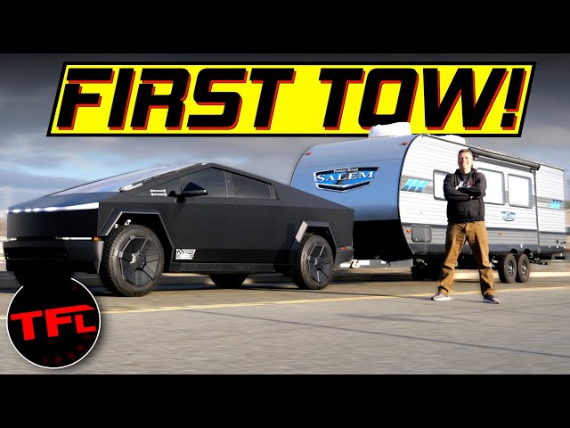 People Say the Tesla Cybertruck Just CAN'T Tow. They're WRONG, But...