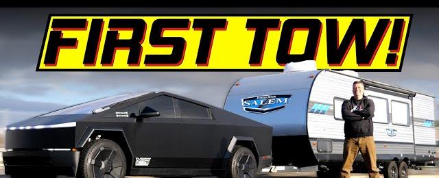 People Say the Tesla Cybertruck Just CAN'T Tow. They're WRONG, But...