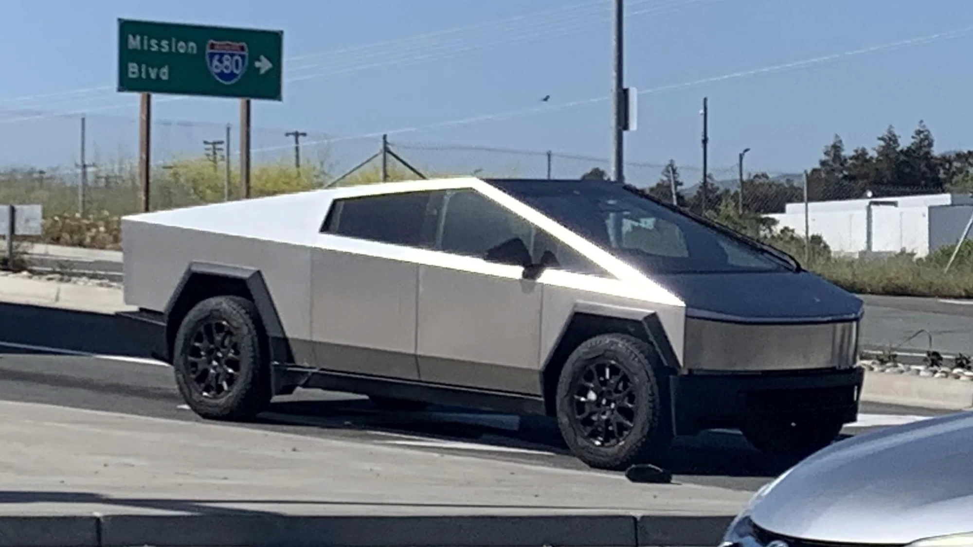 Tesla Cybertruck Caught Testing On Public Roads Looking Kinda Stubby | Carscoops