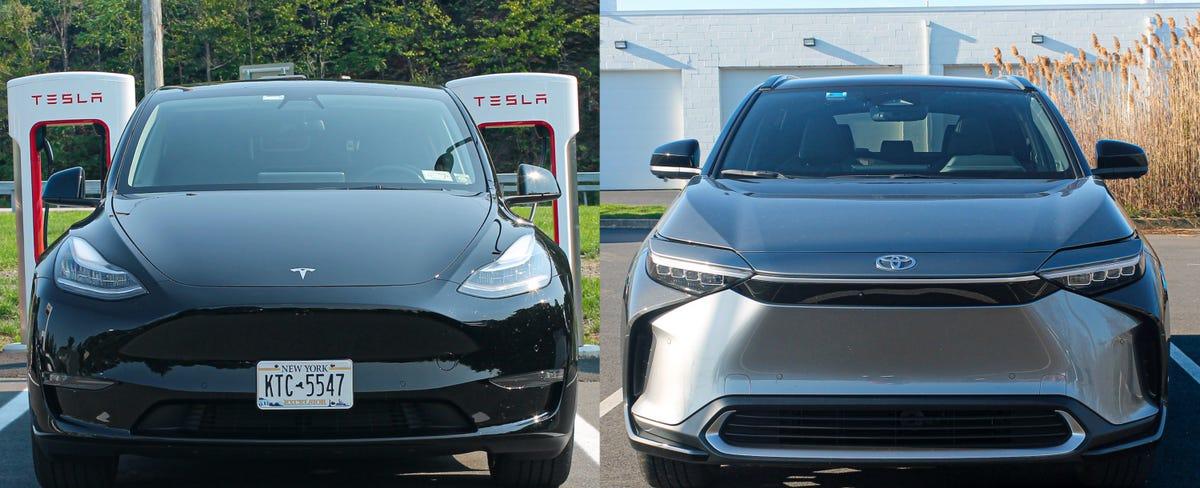 Tesla Model Y Vs Toyota BZ4X: Electric SUVs Compared