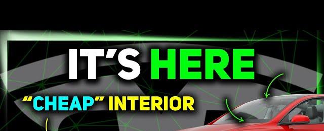 Model Y's Big Update / Cybertruck Interior Leak / "Nvidia Better Than Tesla" ⚡️