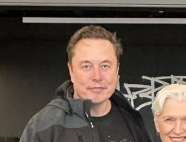 Elon Musk's Texas Tesla gigafactory gets a visit from his mother: ‘Utterly fabulous’