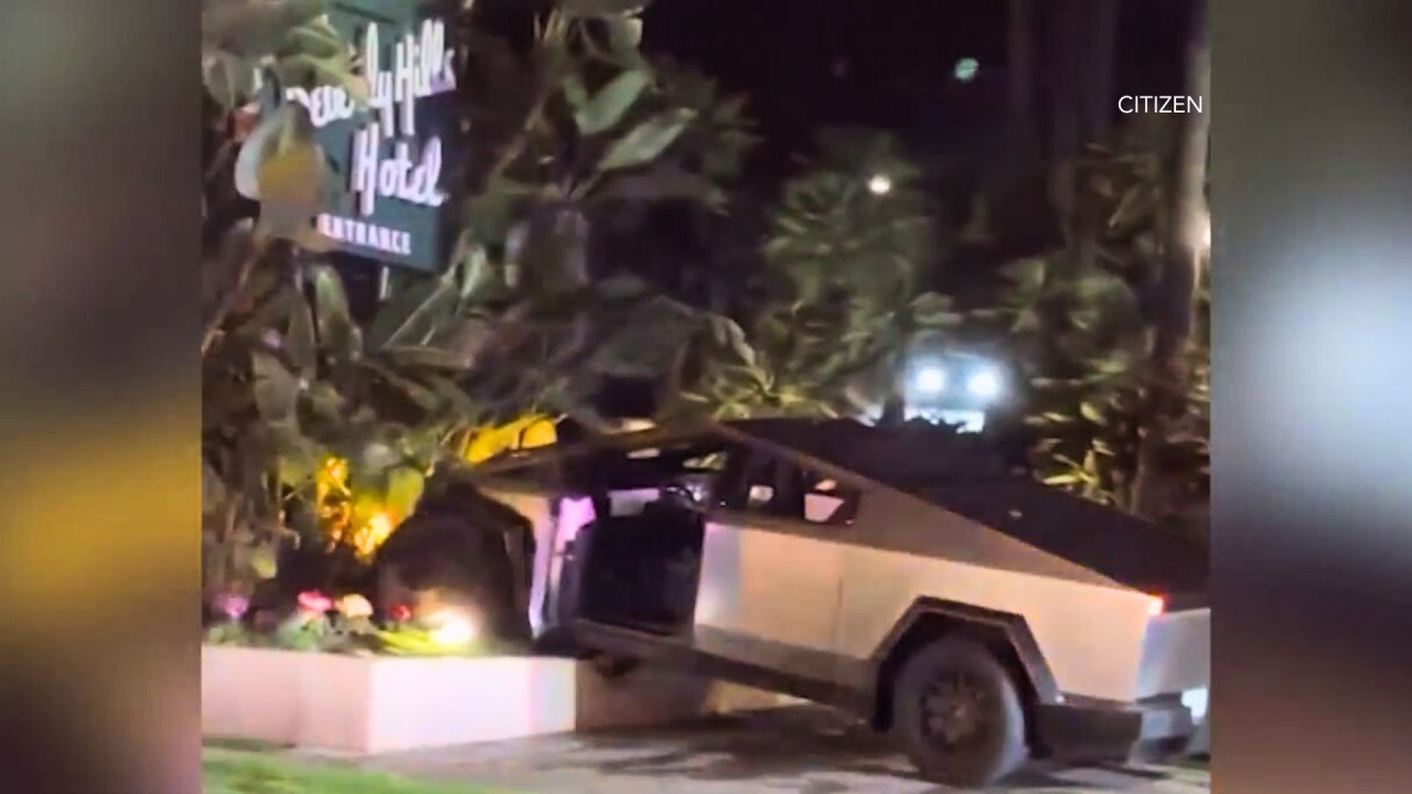 Speed a factor in Tesla Cybertruck crash into Beverly Hills Hotel: police