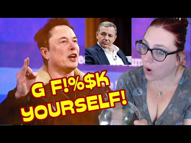 Elon Musk Tell Bob IGER to Go F HIMSELF! WHY Disney Is REALLY PULLING OUT OF TWITTER X?R THEY BROKE?