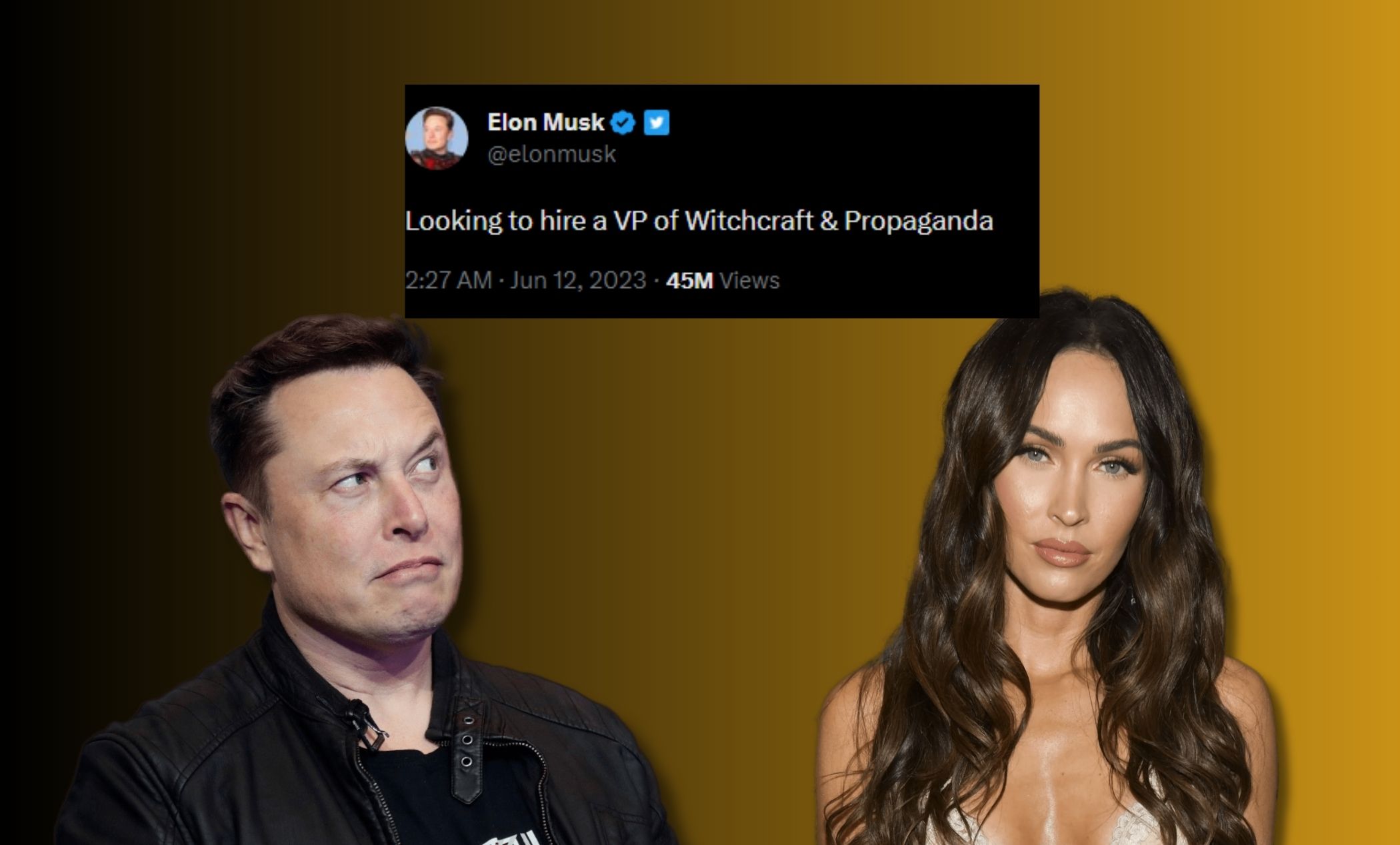 Elon Musk roasts Megan Fox for being a ‘witch’ in a Twitter beef