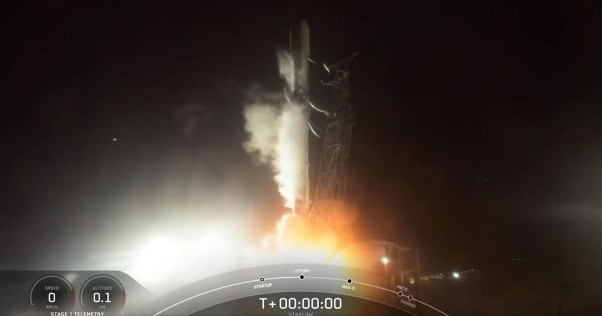 SpaceX Falcon 9 successfully launches Starlink mission from Vandenberg