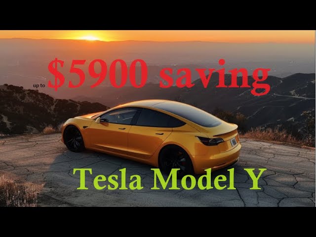 Insane saving on Tesla Model Y inventory up to $5900 with Cybertruck Reservation