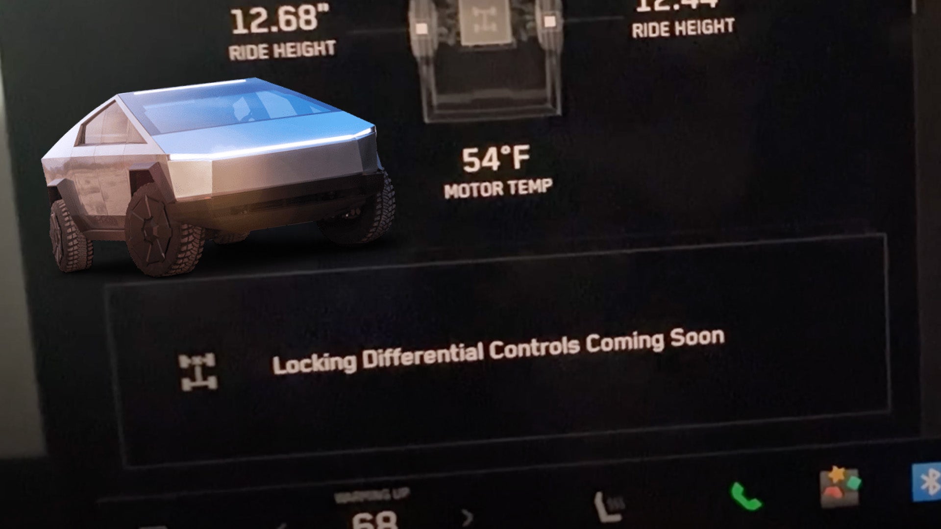 Tesla Cybertruck Owner Tries Locking Diffs, Gets 'Coming Soon' Message