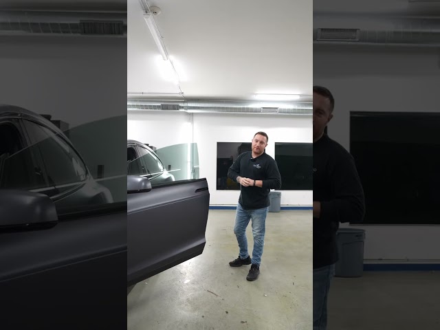 Matte Frozen Tesla Model X!