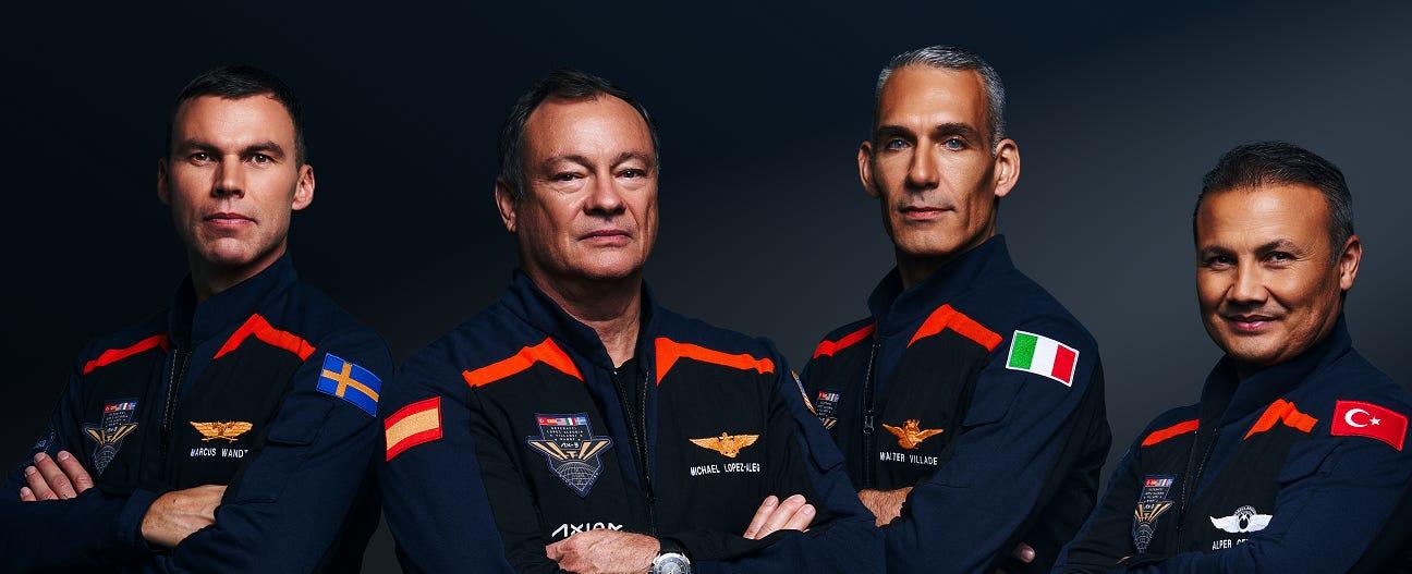 Watch live: Ax-3 astronauts in SpaceX Dragon capsule undock from ISS