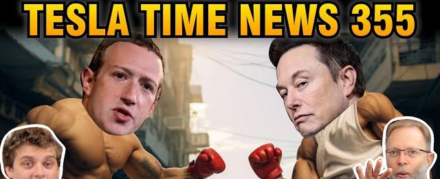 Elon vs. Zuck Cage Match and More Cybertruck Leaks | Tesla Time News