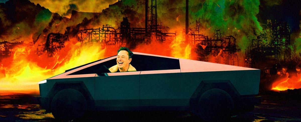 Elon Musk Built the Tesla Cybertruck As an Elite Apocalypse Experience