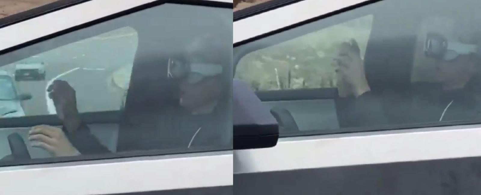 Man driving Tesla Cybertruck wearing Apple Vision Pro, raises safety concern; Watch the viral video