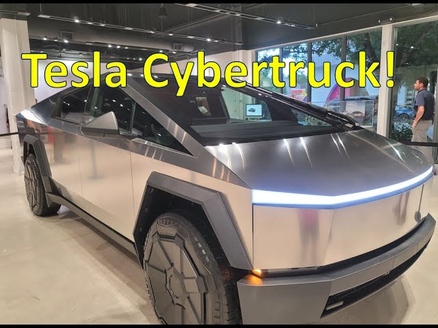 Tesla Cybertruck - Miami, FL Showroom - Nov 24, 2023