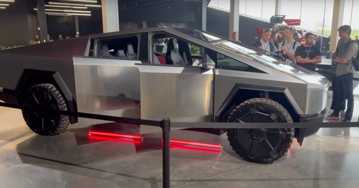 Tesla Cybertruck size revealed? How does it compare to a Ford Raptor?
