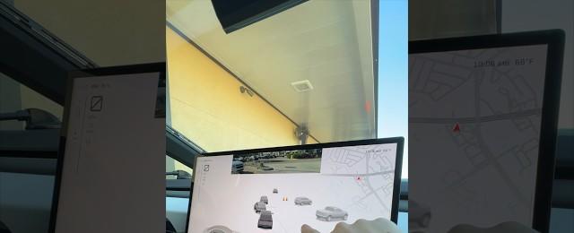 Tesla Cybertruck has the biggest Tesla screen