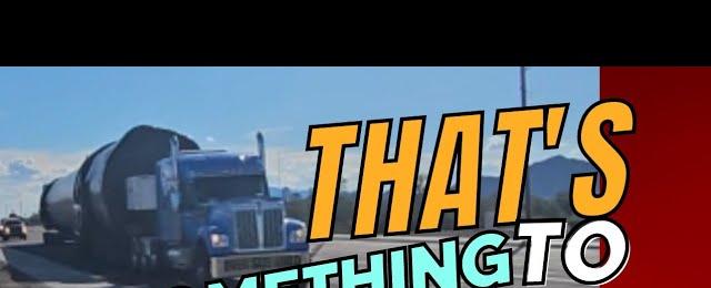 How SpaceX Transports Falcon 9 Rocket Booster through Quartzsite Arizona