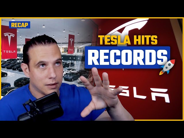 Tesla Best Selling Car Europe, Apple discount IPhone 15, Stocks Record Highs