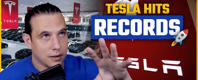 Tesla Best Selling Car Europe, Apple discount IPhone 15, Stocks Record Highs