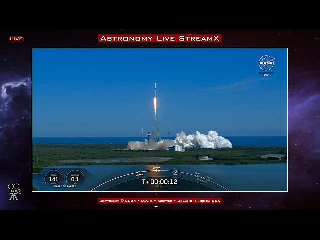 🚀 SpaceX Falcon 9 Launch of Northrop Grumman’s 20th Cargo Mission to the ISS  - 4K, 60fps, HDR 🚀