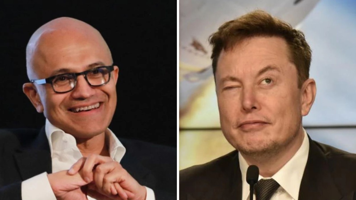 Elon Musk says Microsoft controls ChatGPT maker OpenAI, CEO Satya Nadella says factually not