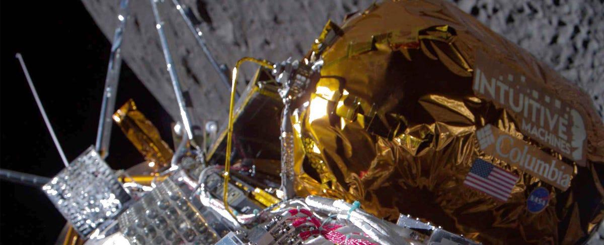 Historic moon landing: Odysseus touches down week after SpaceX launch