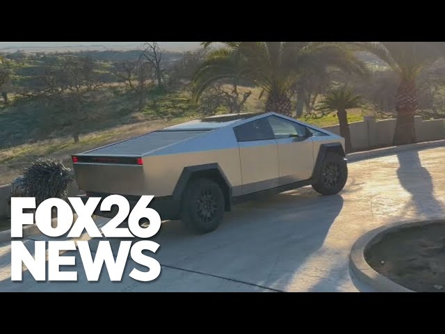 Tesla Cybertruck turns heads as Madera County man among first to own one in California