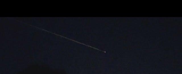 SpaceX Dragon Capsule Seen Streaking Across Oklahoma Night Sky