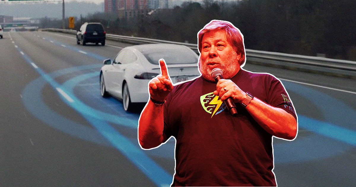 Steve Wozniak: If You Want to Learn About AI Killing People, "Get a Tesla"