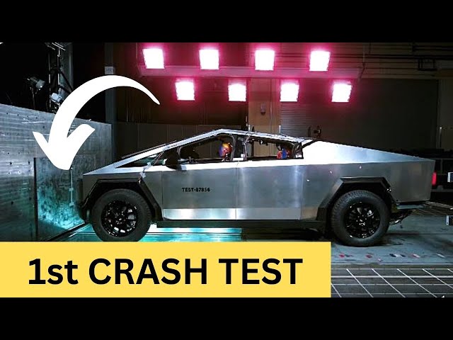 Tesla Releases The First Cybertruck Crash Test Video, But Keeps The Rest