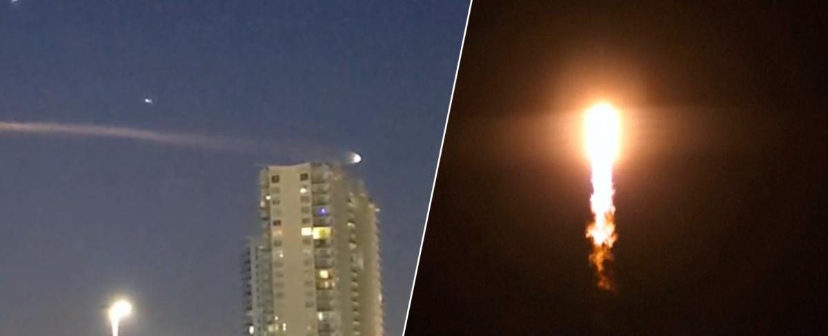 Rocket Launch in Florida: SpaceX Falcon 9 Heavy Leaves Cape Canaveral