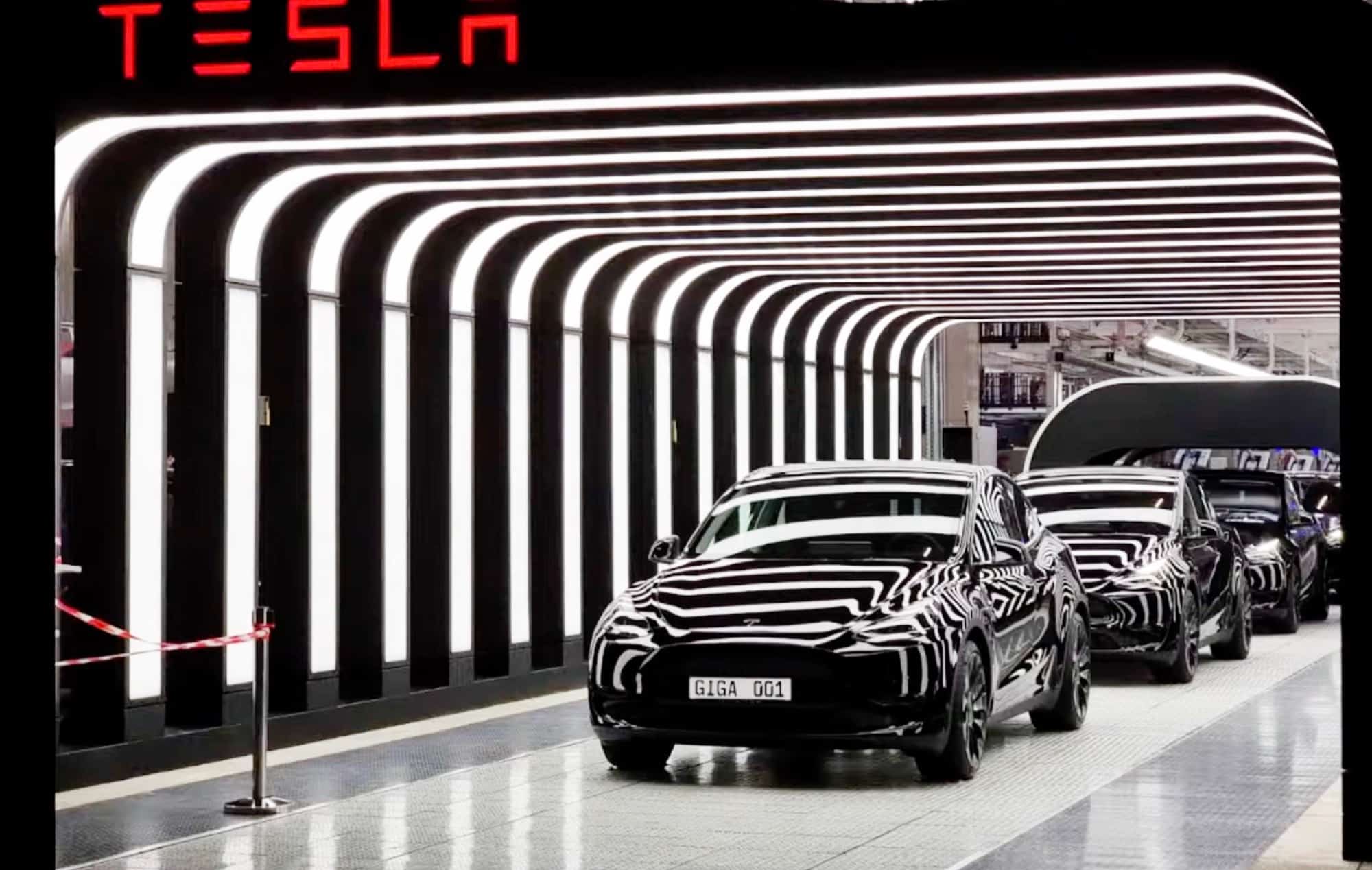 Tesla started production of Model Y with BYD battery in German Gigafactory, according to a report