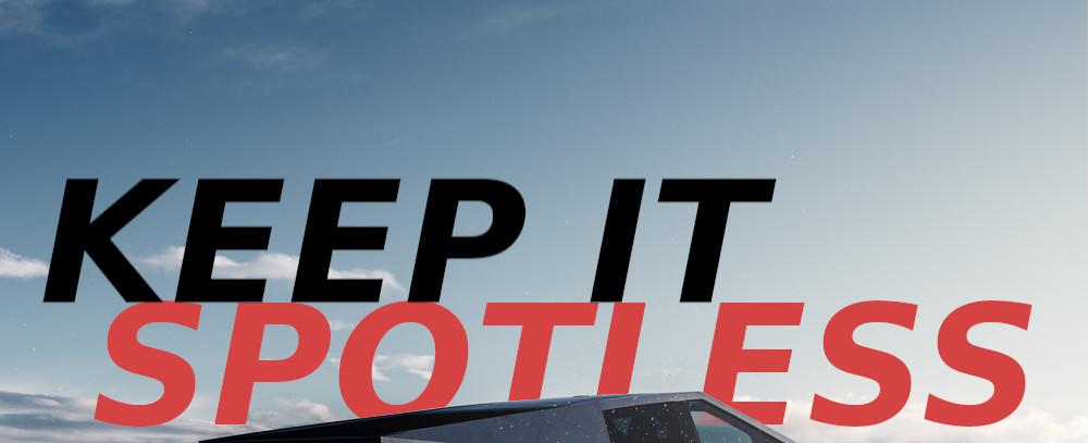 Tesla Cybertruck: 'wash immediately' pedantic cleaning recommendations spark indignation