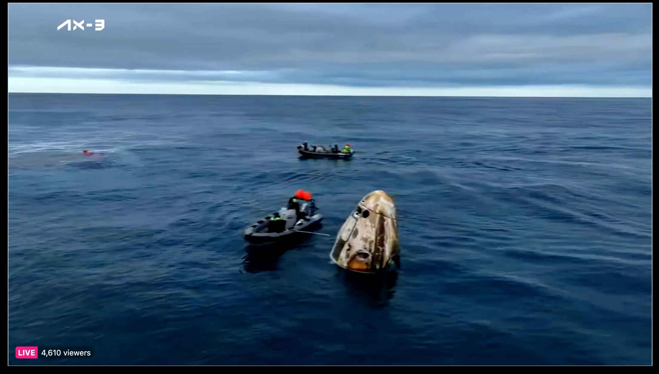 SpaceX Crew Dragon "Freedom" Splashes Down off of Daytona Beach; Crew Safe | TalkOfTitusville.com