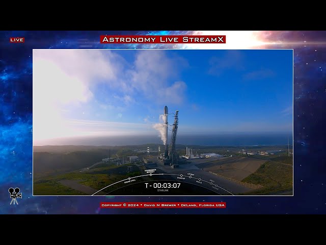 🚀 SpaceX Falcon 9 Launch - Starlink Group 7-11 - Vandenberg, CA - 01/23/2024 🚀