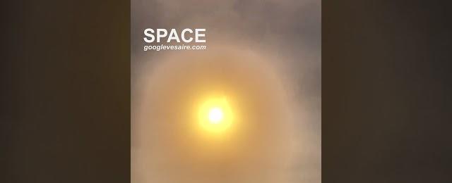 SpaceX Falcon 9 rises like a fireball towards the clouds from SLC 40  #shorts  #spacex #starship