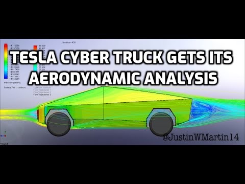 Tesla CyberTruck Gets its Aerodynamic Analysis - Surprise