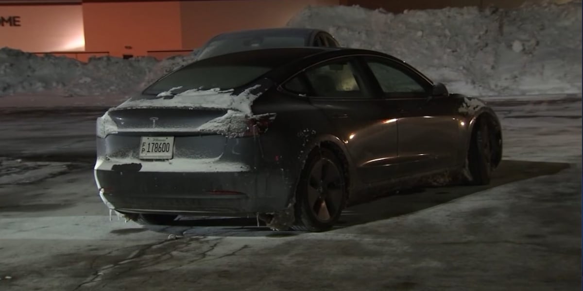 Tesla drivers stranded amid charging struggles in frigid cold