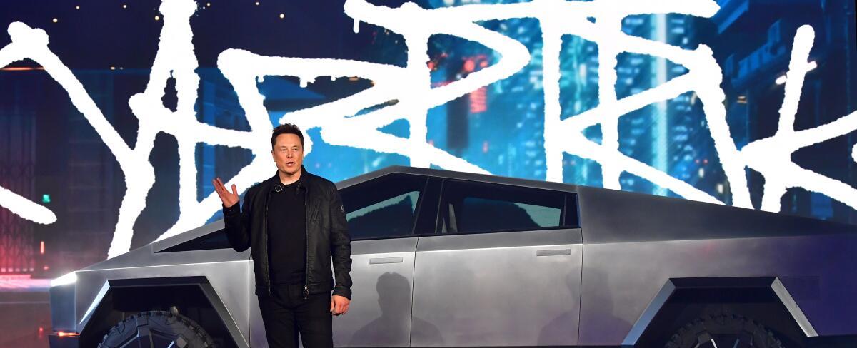 Elon Musk delivers first Tesla Cybertrucks
