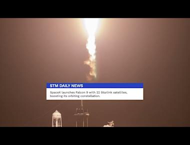 SpaceX Launches Falcon 9 with 22 Starlink Satellites | Major Milestone in Space Exploration