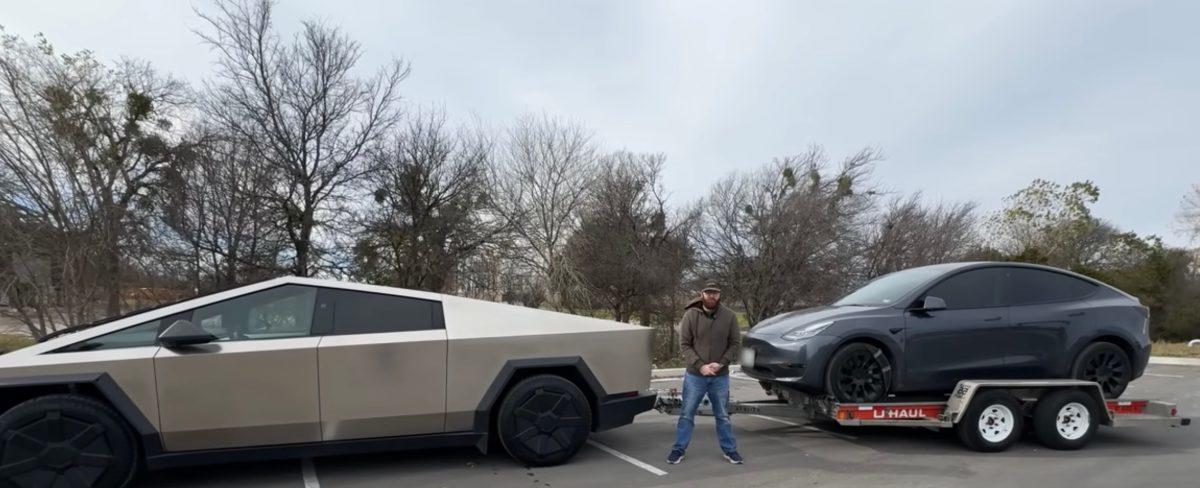 Tesla Cybertruck gets 160 miles of range in first towing test