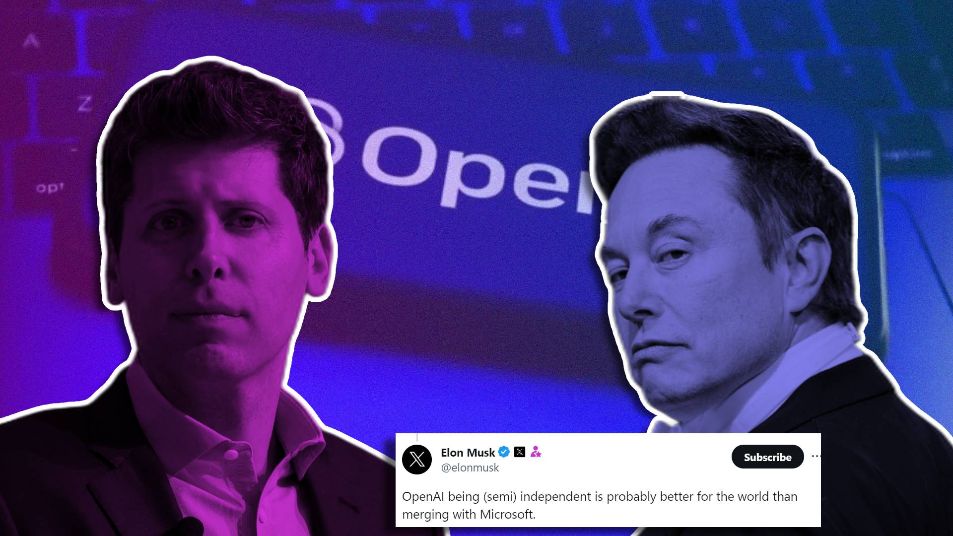 Elon Musk The Co-founder Of OpenAI Feels That The World Would Be Better If It Doesn’t Merge With Microsoft