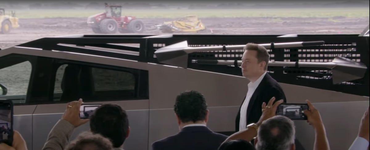 Tesla Cybertruck: First Photos Reveal a Shockingly Bare Bones Interior