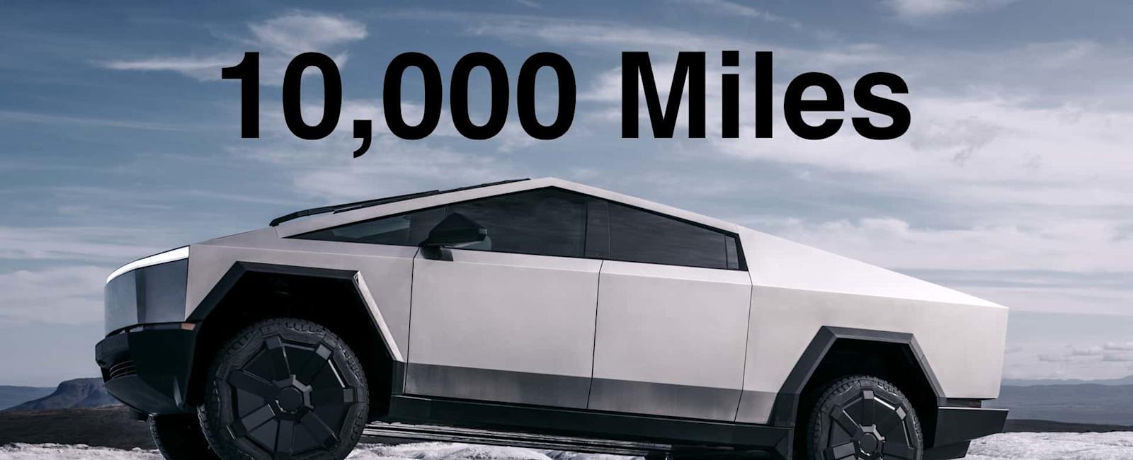 Tesla Cybertruck Owners Who Drove 10,000 Miles Say Range Is 164 To 206 Miles