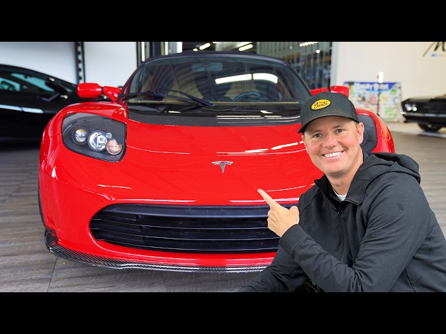 Billionaire Buys Rarest Tesla Roadsters!