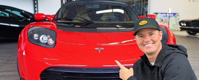 Billionaire Buys Rarest Tesla Roadsters!