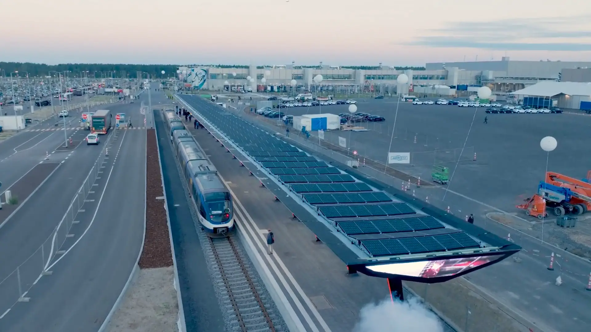 Tesla To Launch New Train Service from Berlin to Gigafactory Starting in April