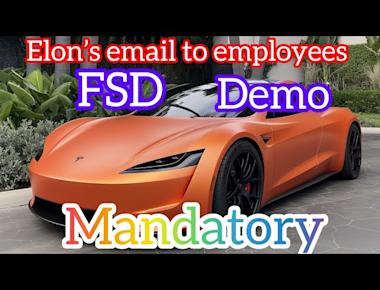Breaking News: Tesla employees must do a FSD demo to all customers taking delivery from now on.